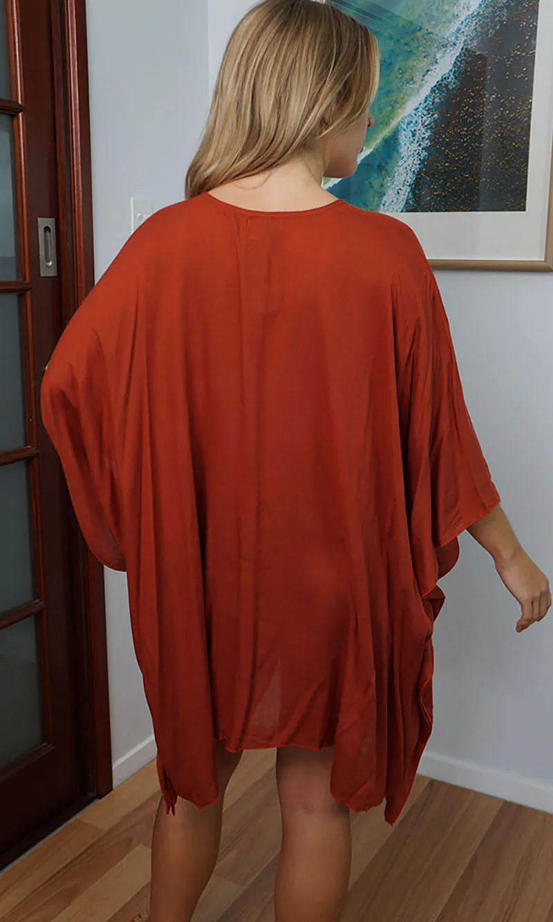 Rayon Tunic Short Plain, More Colours