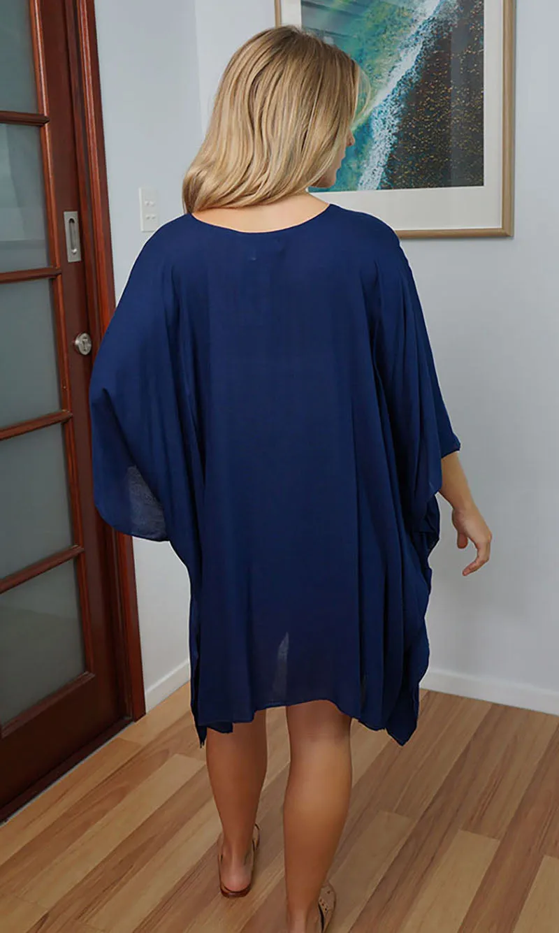 Rayon Tunic Short Plain, More Colours