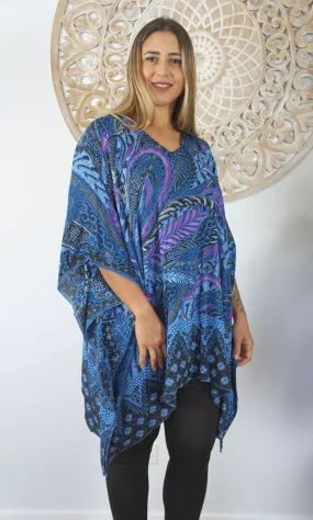 Rayon Tunic Short Retro Batik, More Colours