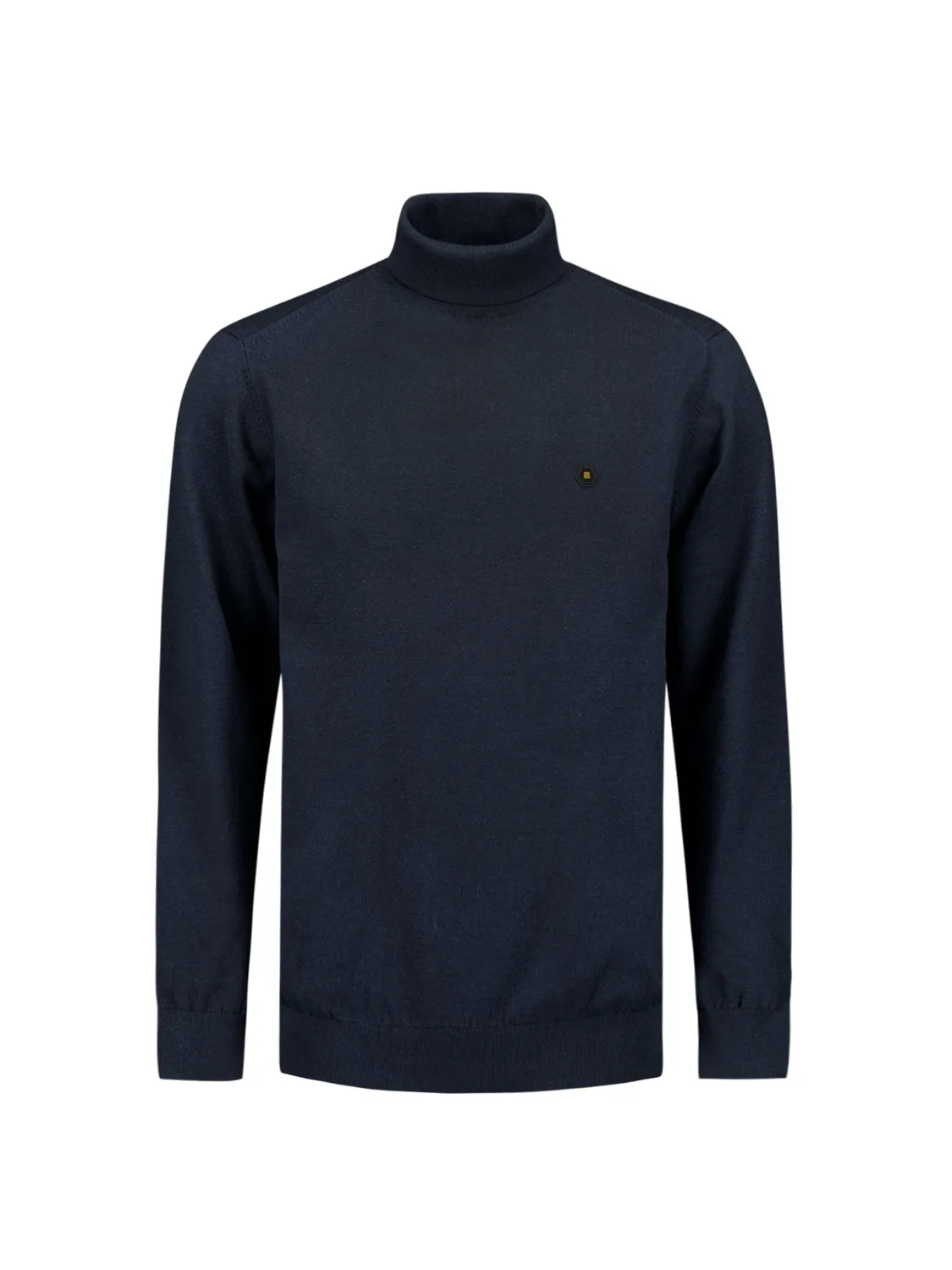 Rollneck Pullover | Blueberry