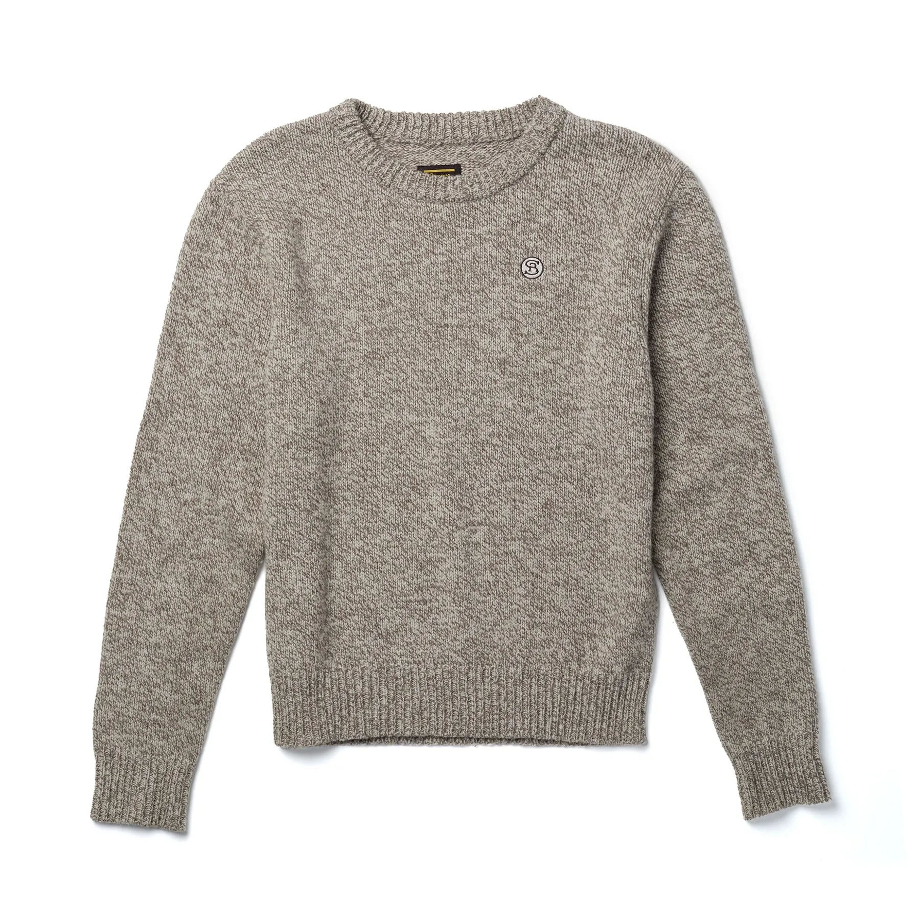 SEAGER Wharf Knit Sweater - SALT N PEPPER