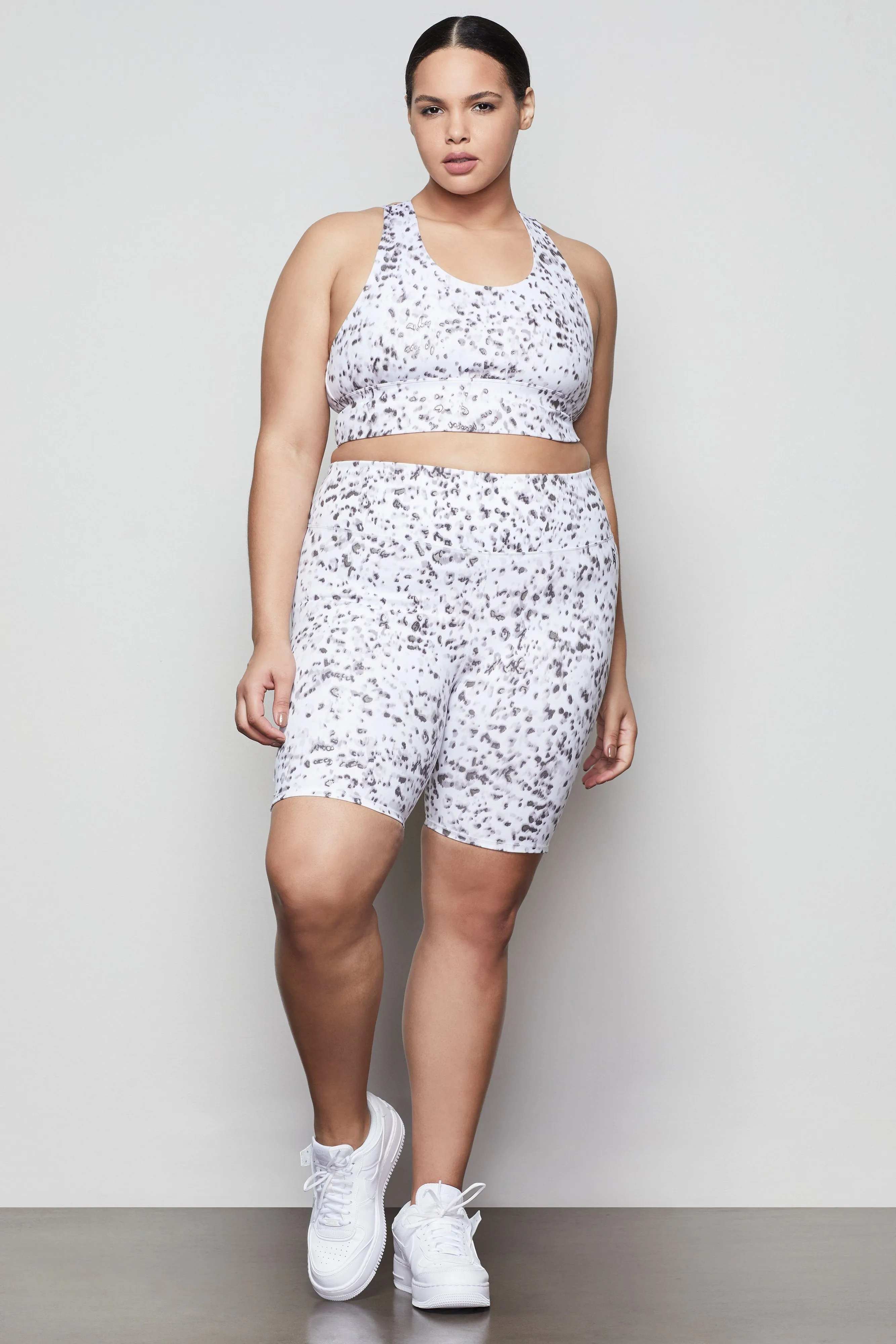 SHINING LEOPARD BIKE SHORT | HAZE001