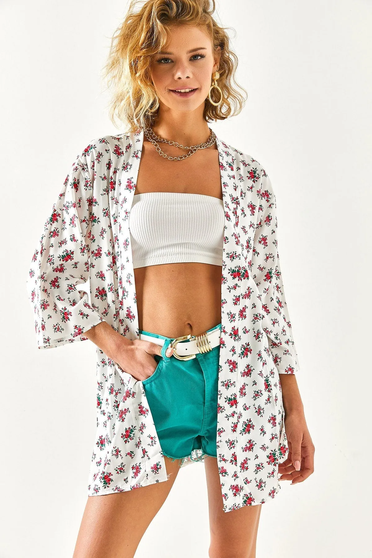 Summer Woven Viscose Kimono, Boho Ethnic Beach and Vacation Kimono, Floral Lightweight Chic Elegance,Kimono Women Jacket