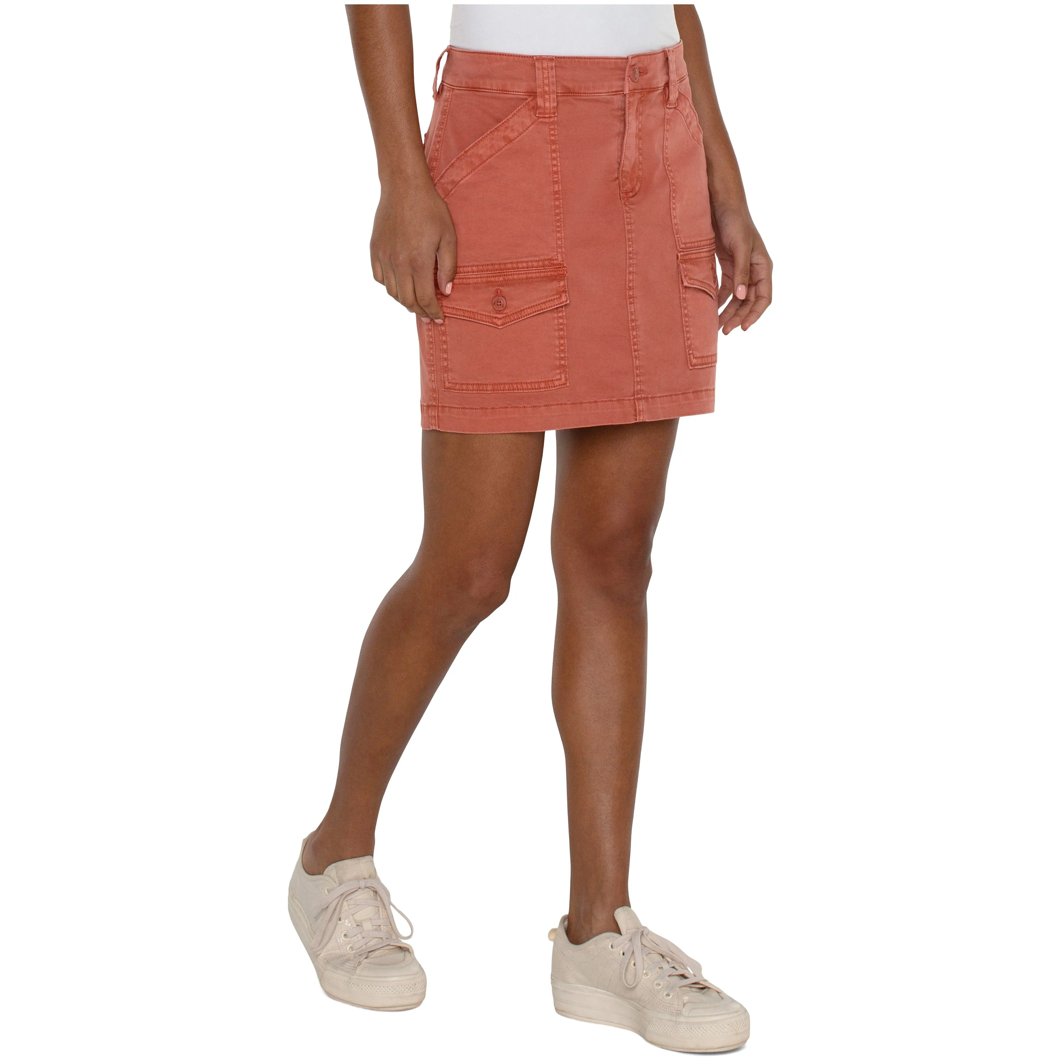 Terracotta Cargo Skort