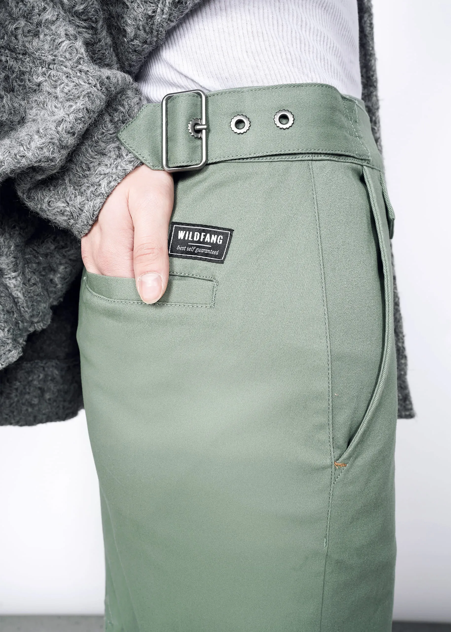 The Essential Utility Wrap Skirt