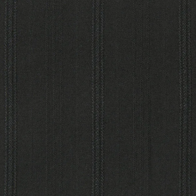 Tone on Tone Striped Black Cotton 62