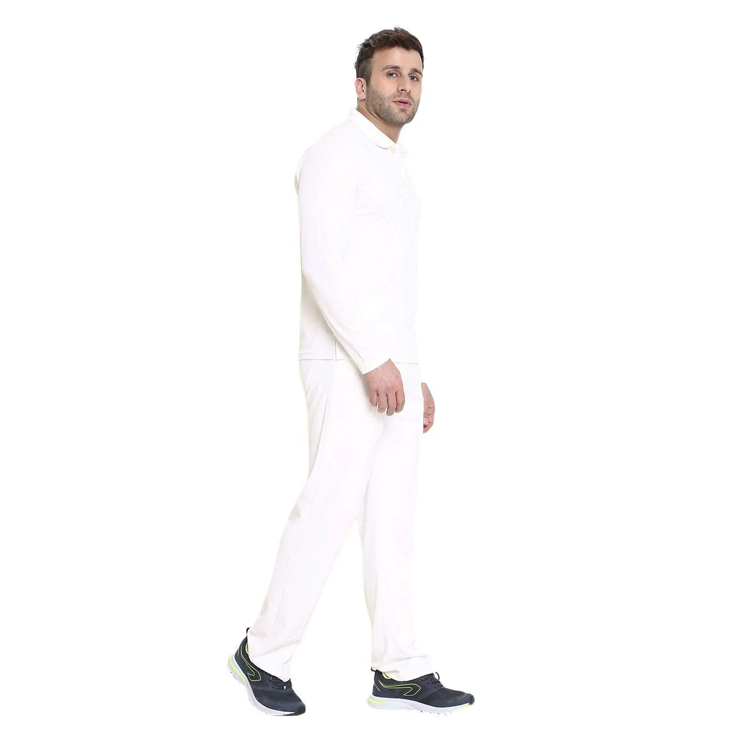 White Cricket Dress Full Sleeve For Men