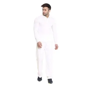 White Cricket Dress Full Sleeve For Men