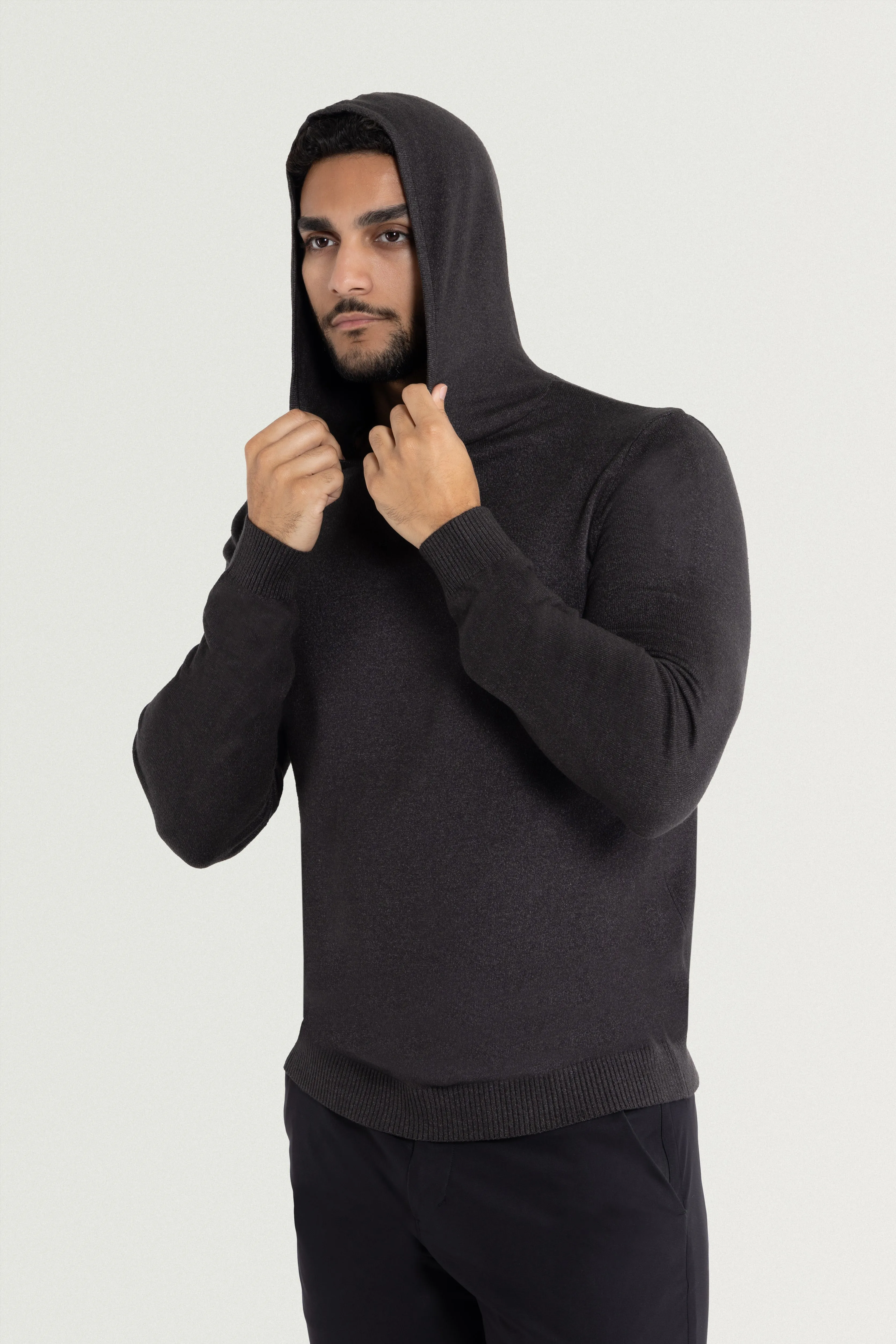 X RAY Men's Basic Casual Pullover Hooded Sweater